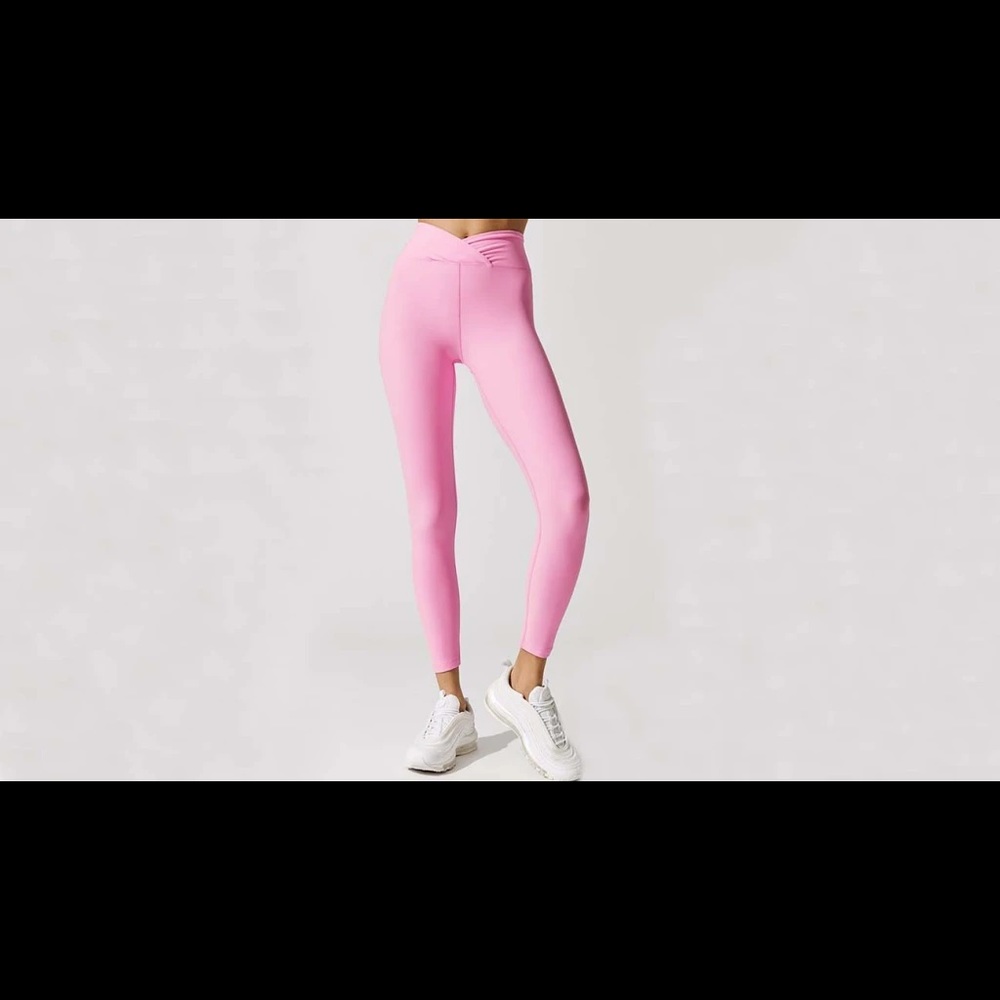 Year of ours pink Veronica leggings. Size xs.